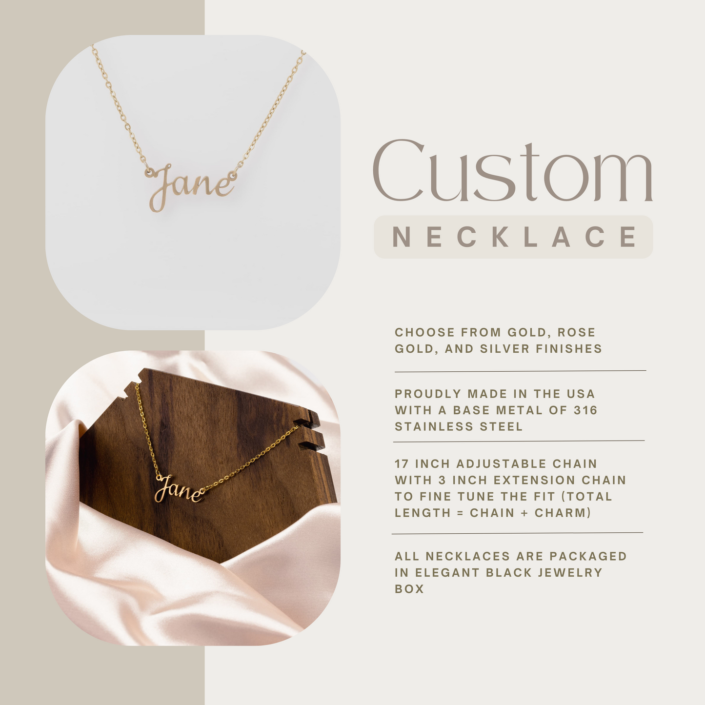 Personalized Name Necklace