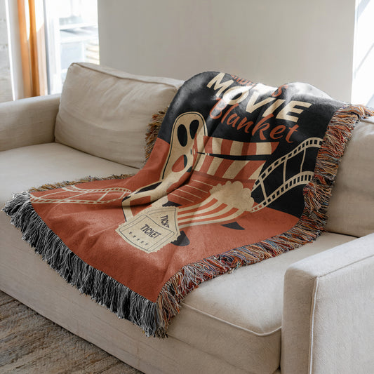 Personalized Woven Movie Blanket