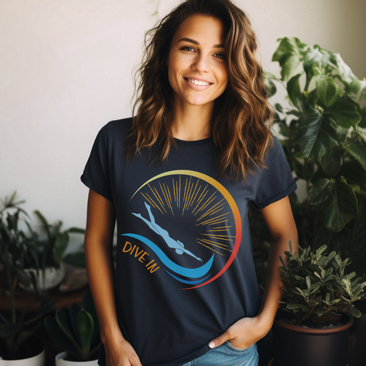 Retro Swimming Shirt Diver Shirt Gift for Swimmer Motivational Shirt Swimmer Gift Swim Sport Shirt Gift For Swim Team Gift For Swim Coach