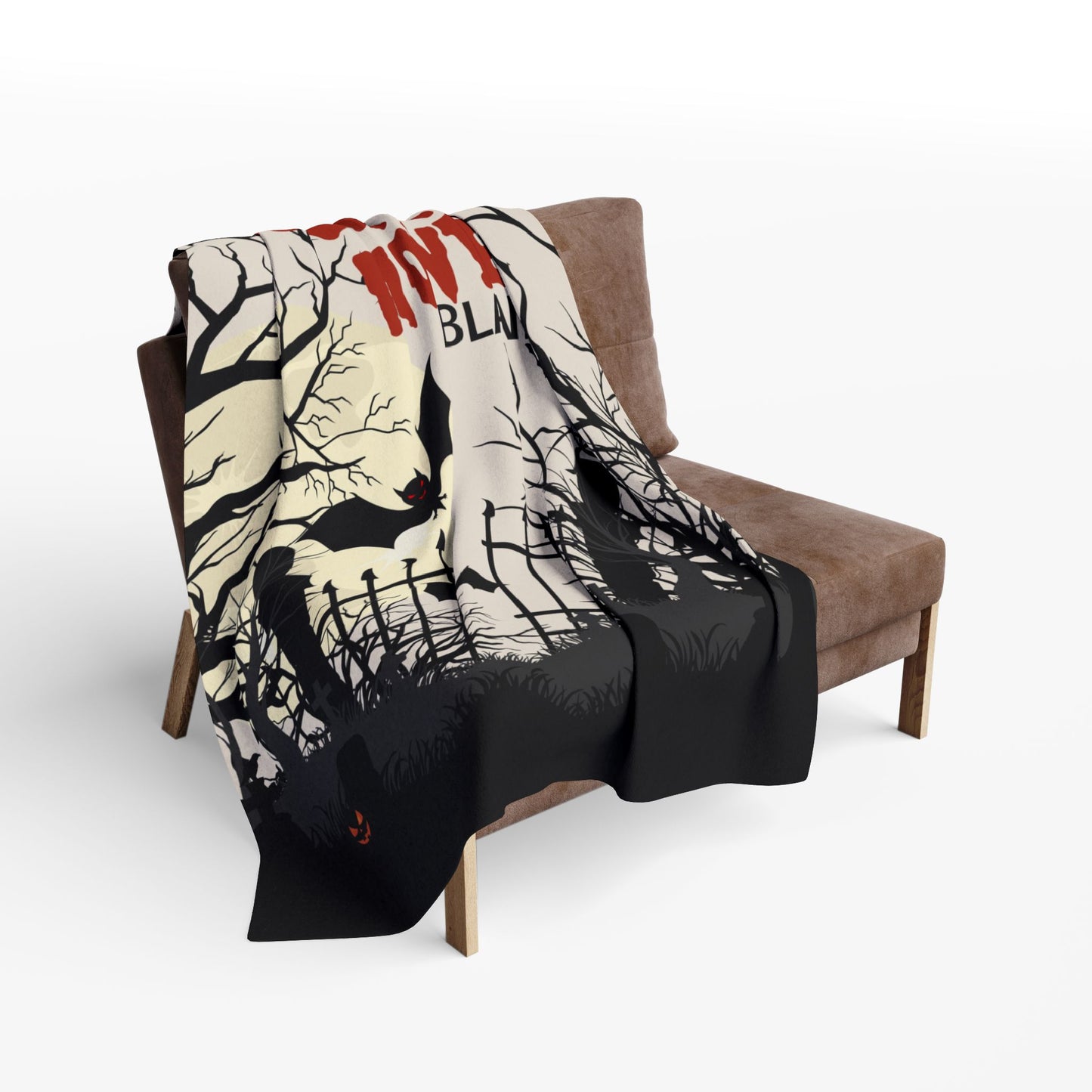 Personalized Horror Movie Blanket