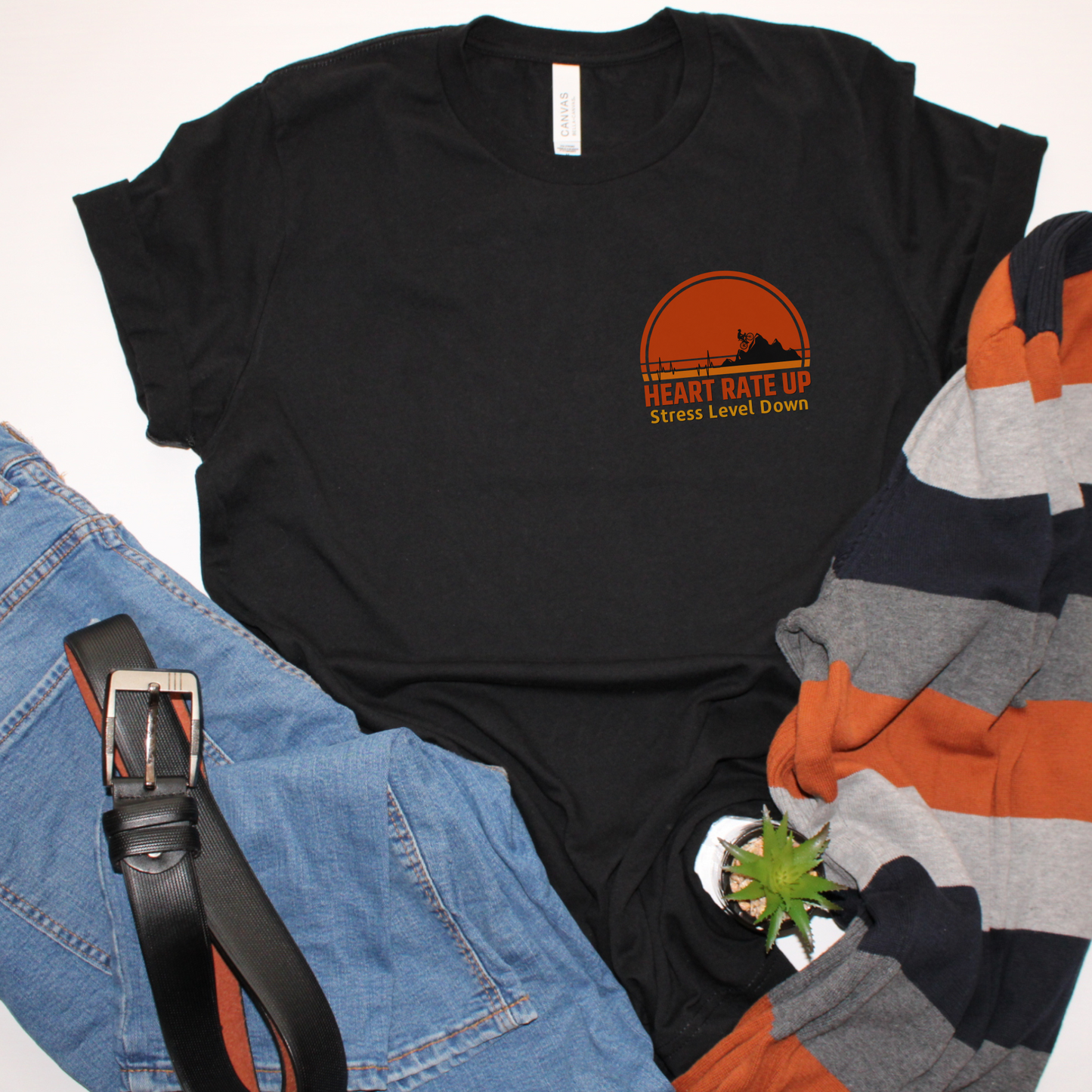 Mountain Bike Graphic Tee Shirt