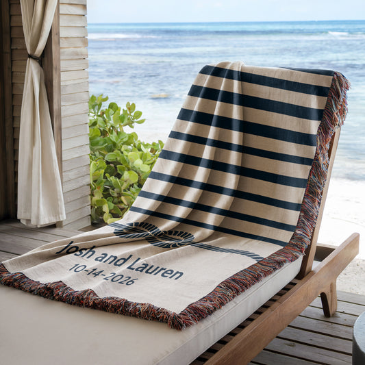 Tie The Knot Woven Blanket