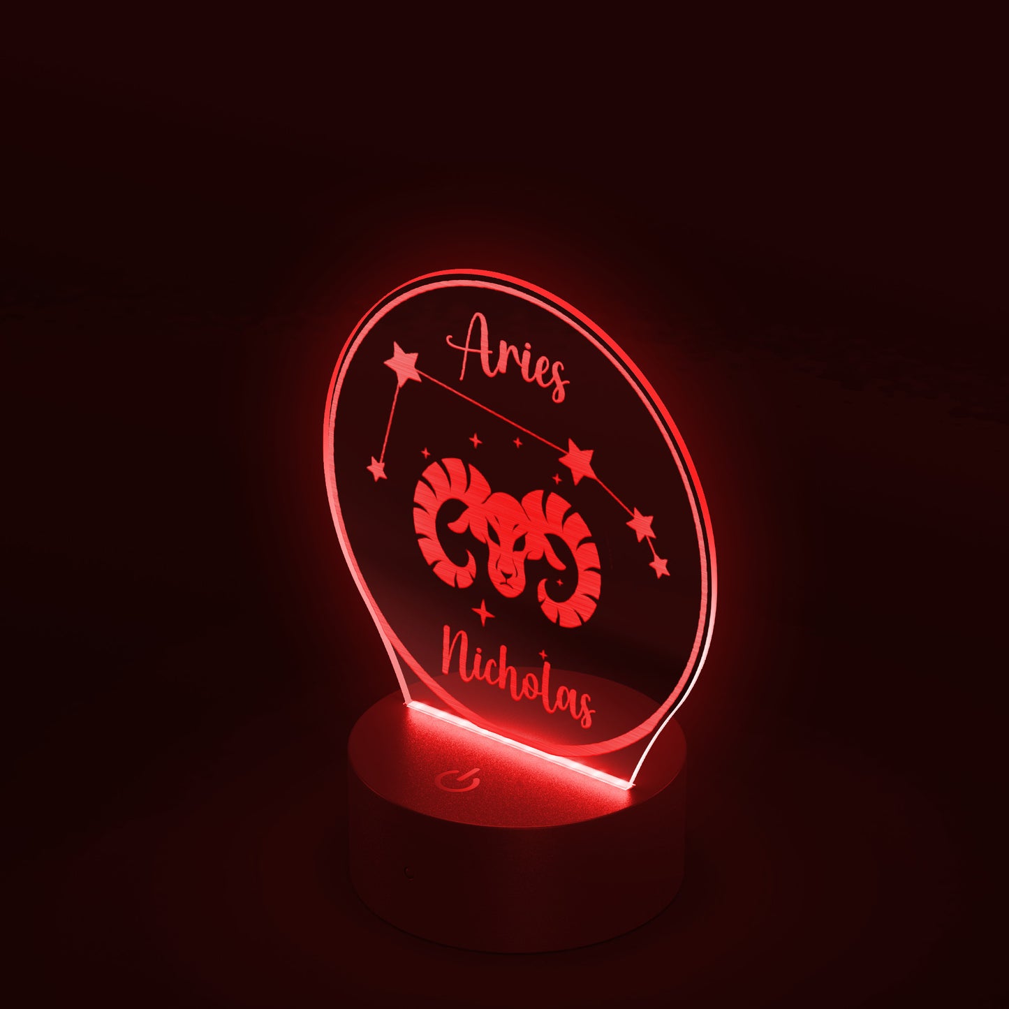 Personalized Aries LED Light Aries Gift Ideas