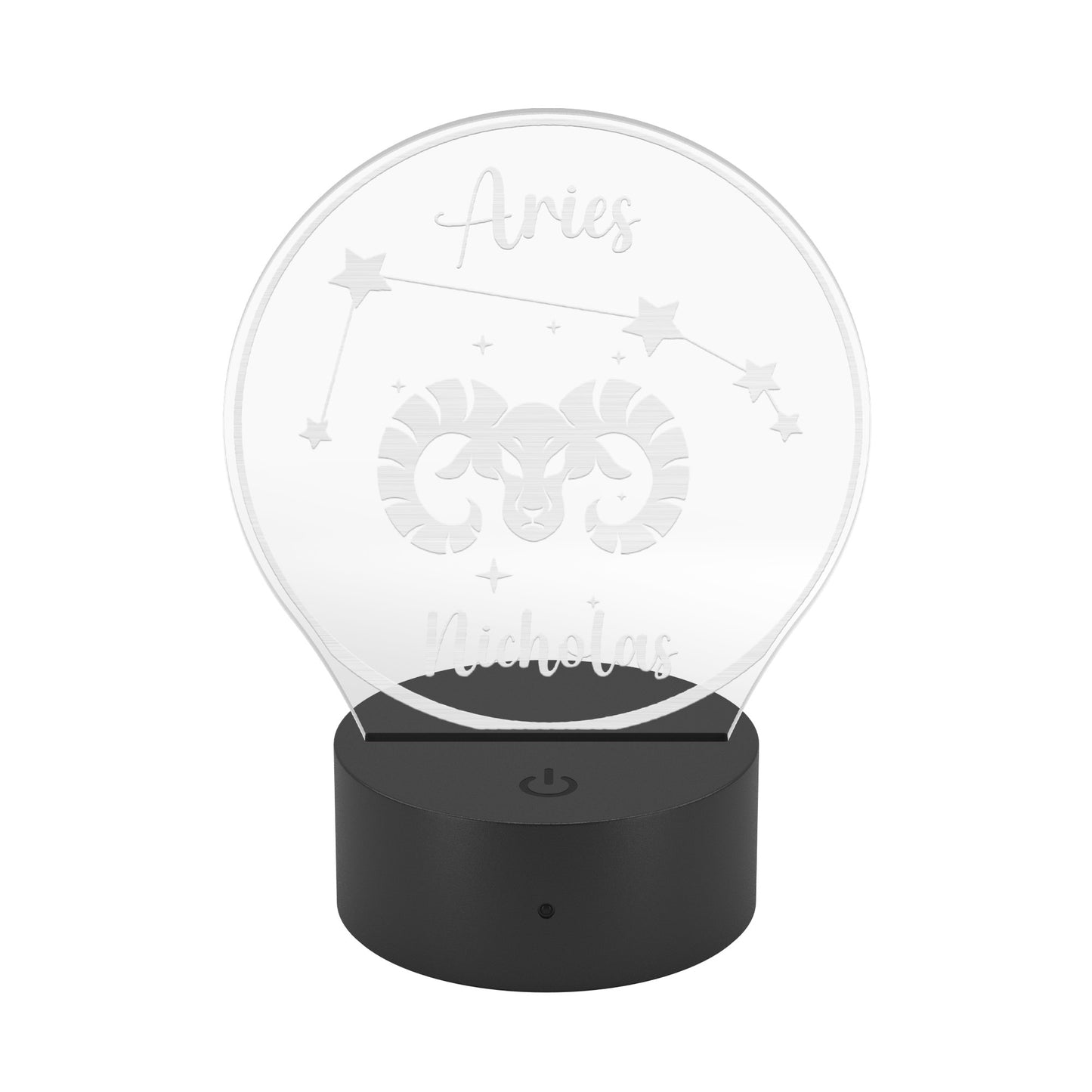 Personalized Aries LED Light Aries Gift Ideas