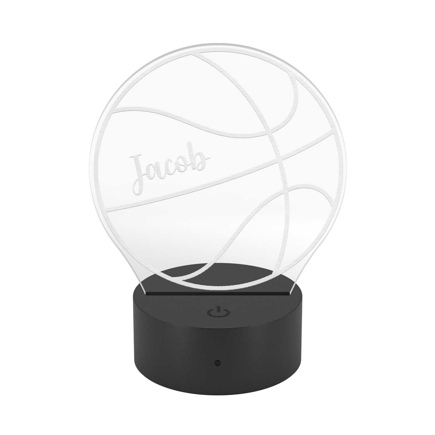 Personalized Basketball LED Nightlight Custom Basketball Gift