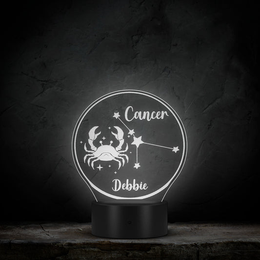 Personalized Cancer LED Light Cancer Gift Ideas