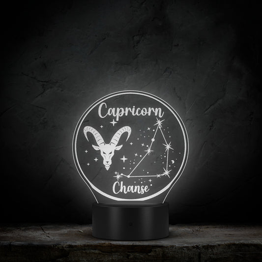 Personalized Capricorn Light Capricorn Gift Ideas