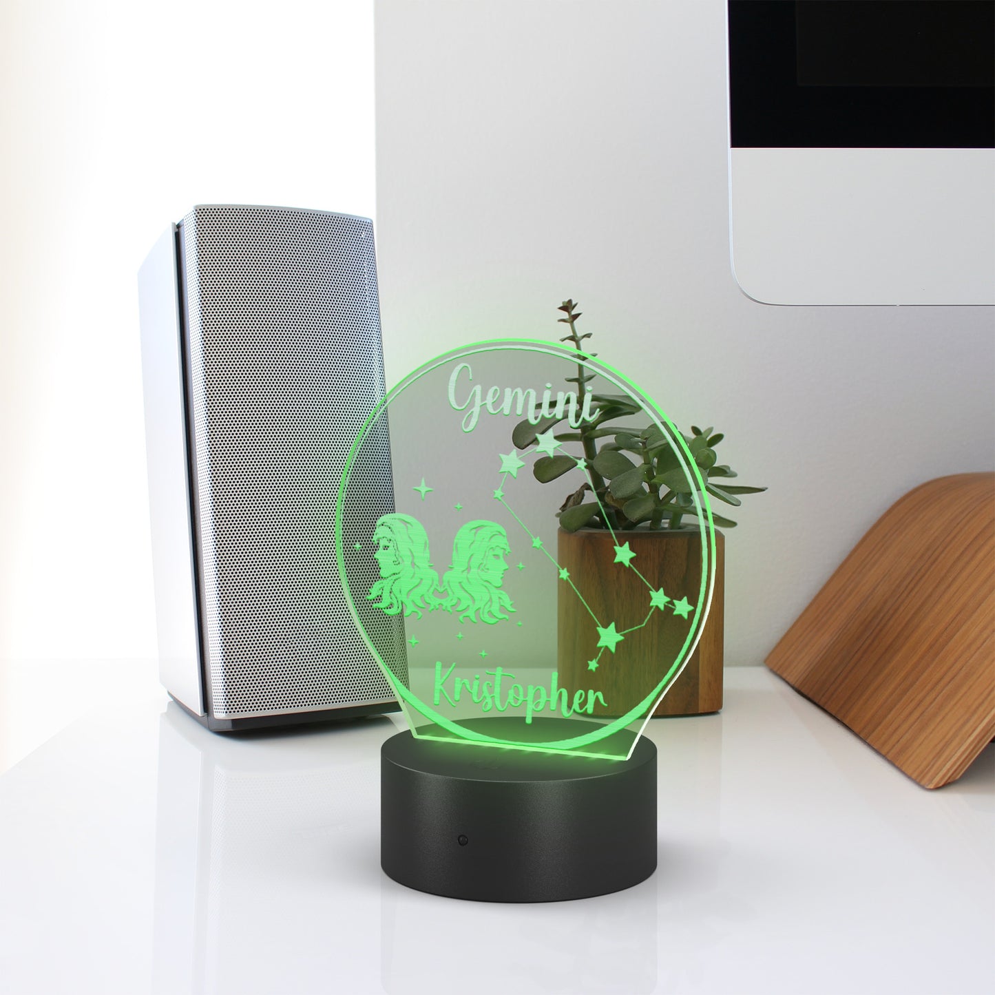 Personalized Gemini LED Light Gemini Gift Ideas