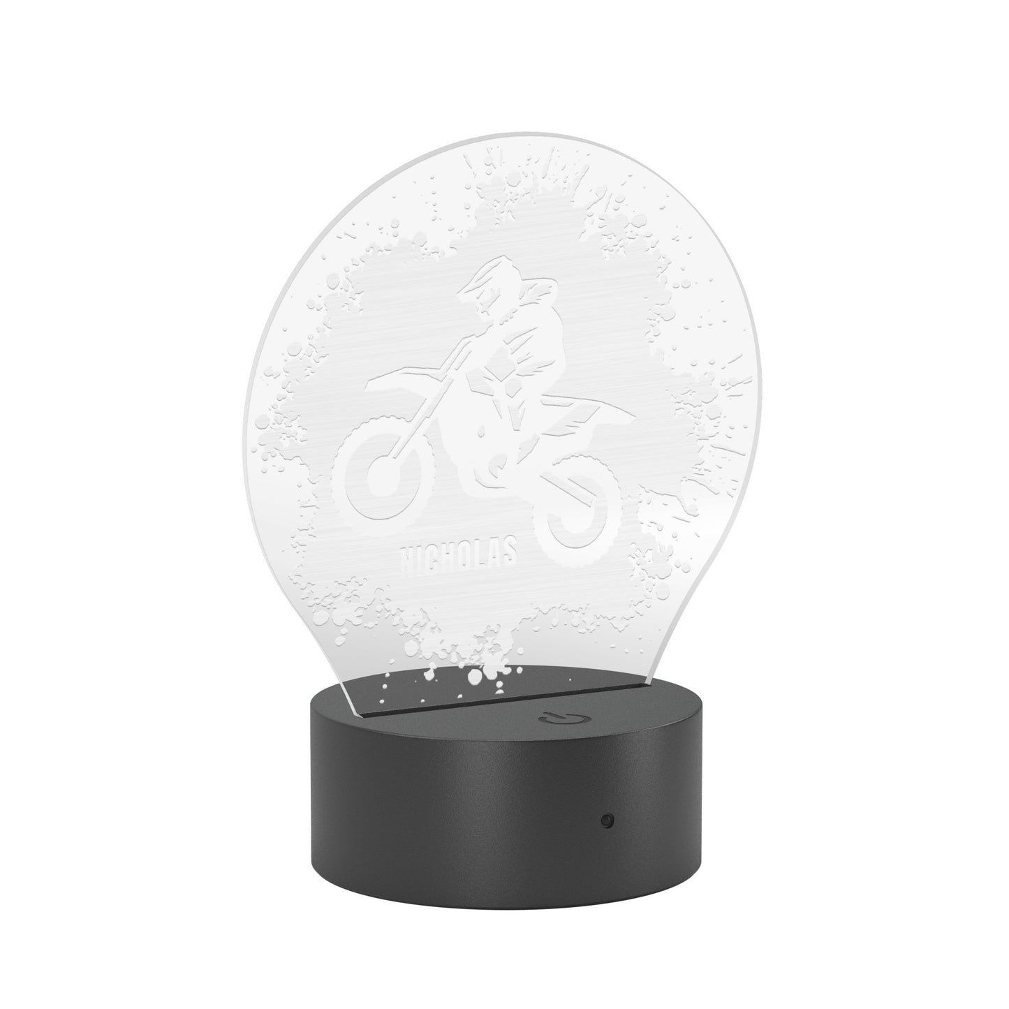 Personalized Motocross LED Light Custom Dirt Bike Gift