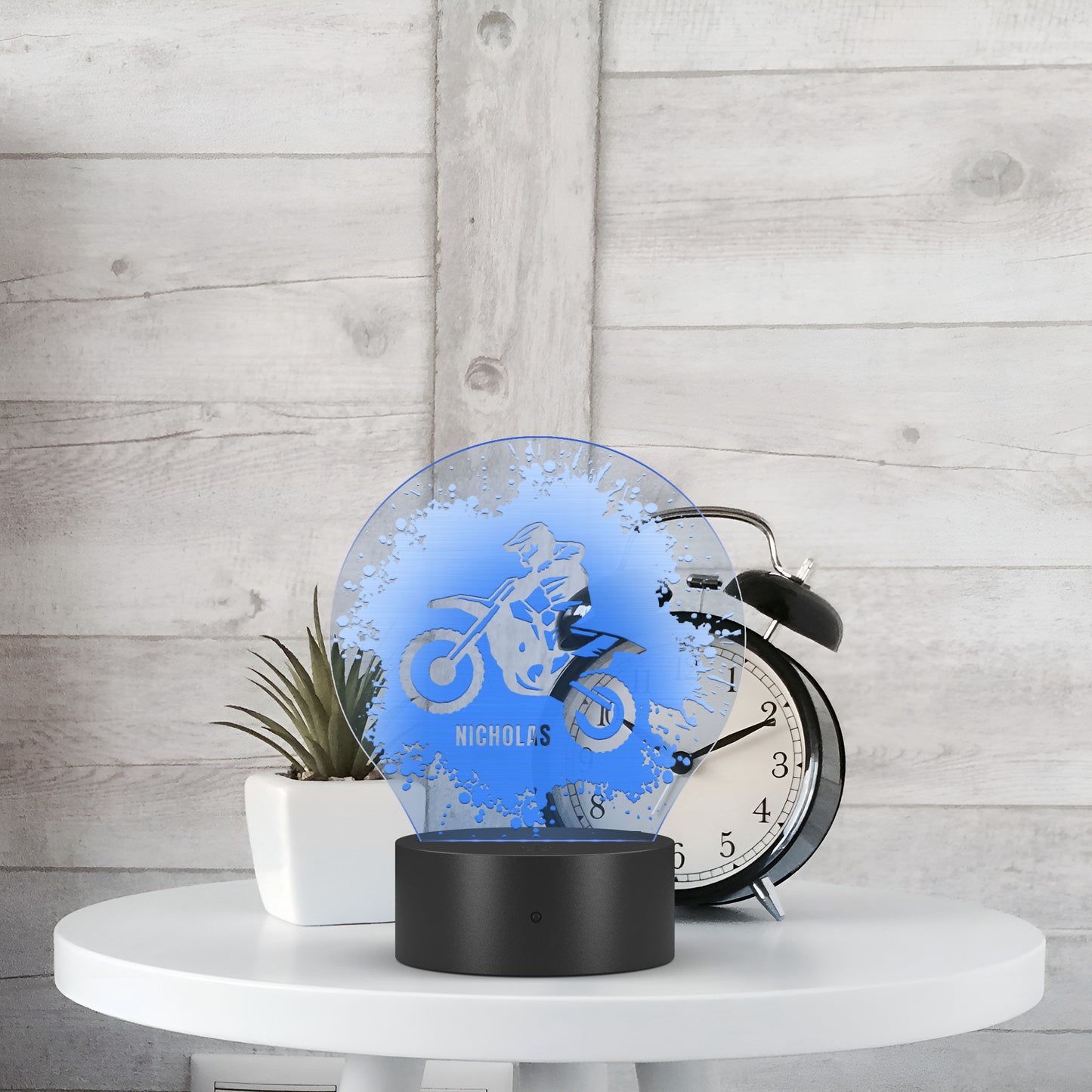 Personalized Motocross LED Light Custom Dirt Bike Gift