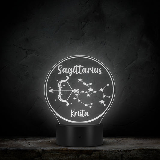 Personalized Sagittarius Light Sagittarius Gift Ideas
