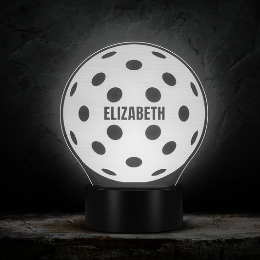 Personalized Pickleball LED Nightlight Custom Pickleball Gift