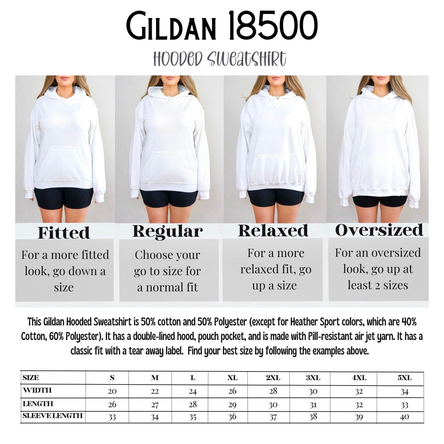 Swimmer Hooded Sweatshirt