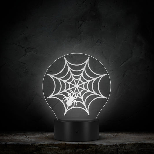 Halloween Spider Web LED Light Halloween Decor