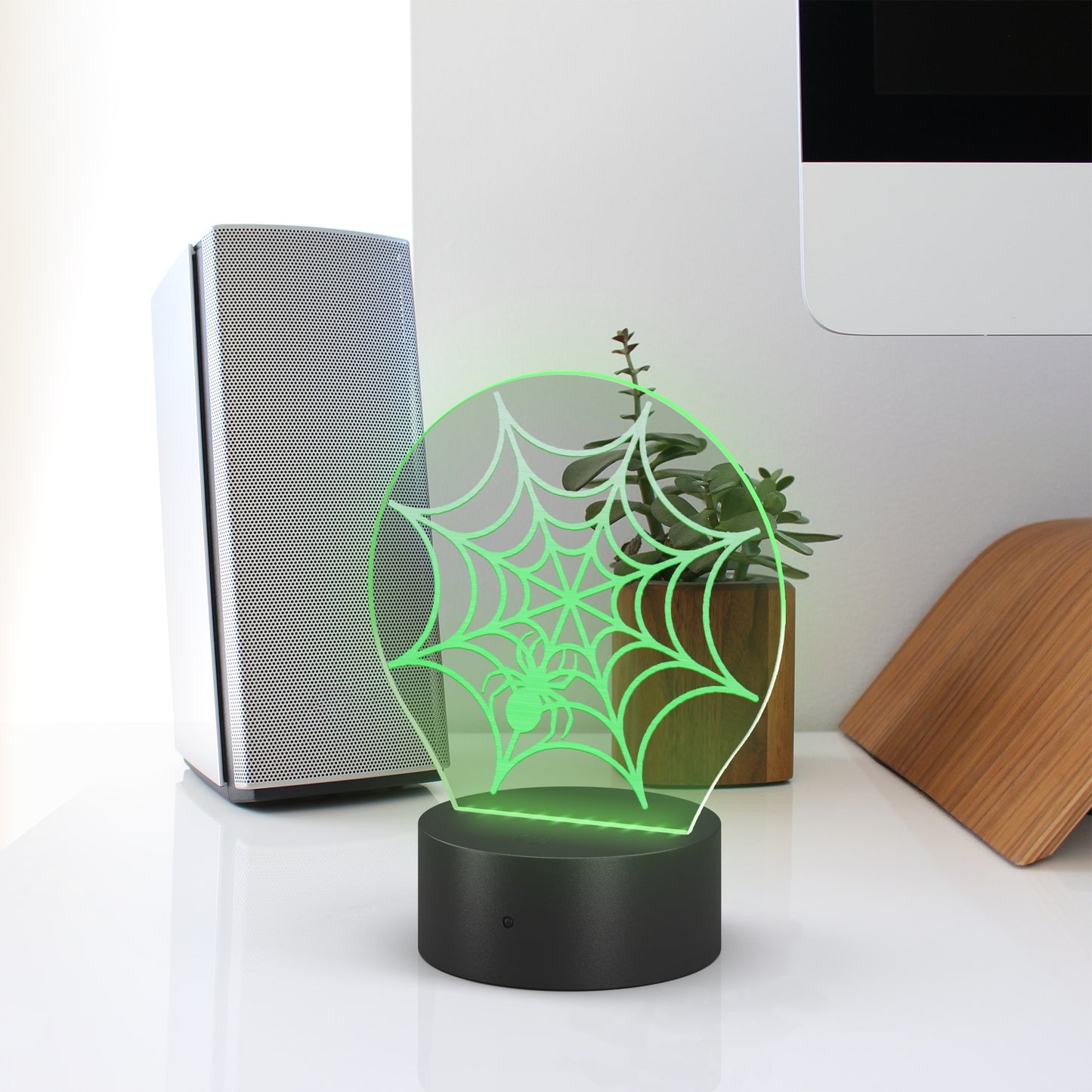 Halloween Spider Web LED Light Halloween Decor