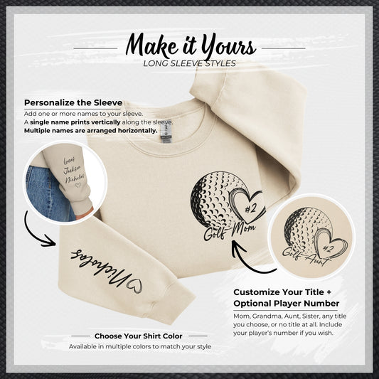 Personalized Golf Sweatshirt