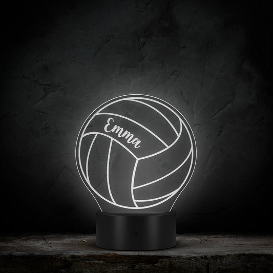 Personalized Volleyball Gift Custom Night Light