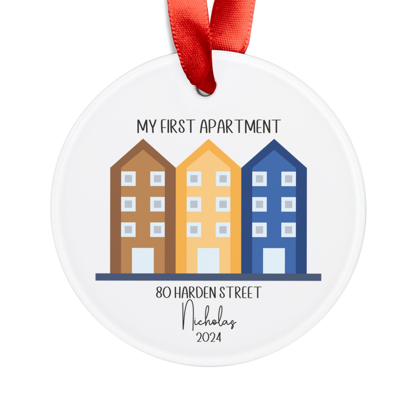 Our First Place Custom Christmas Ornament