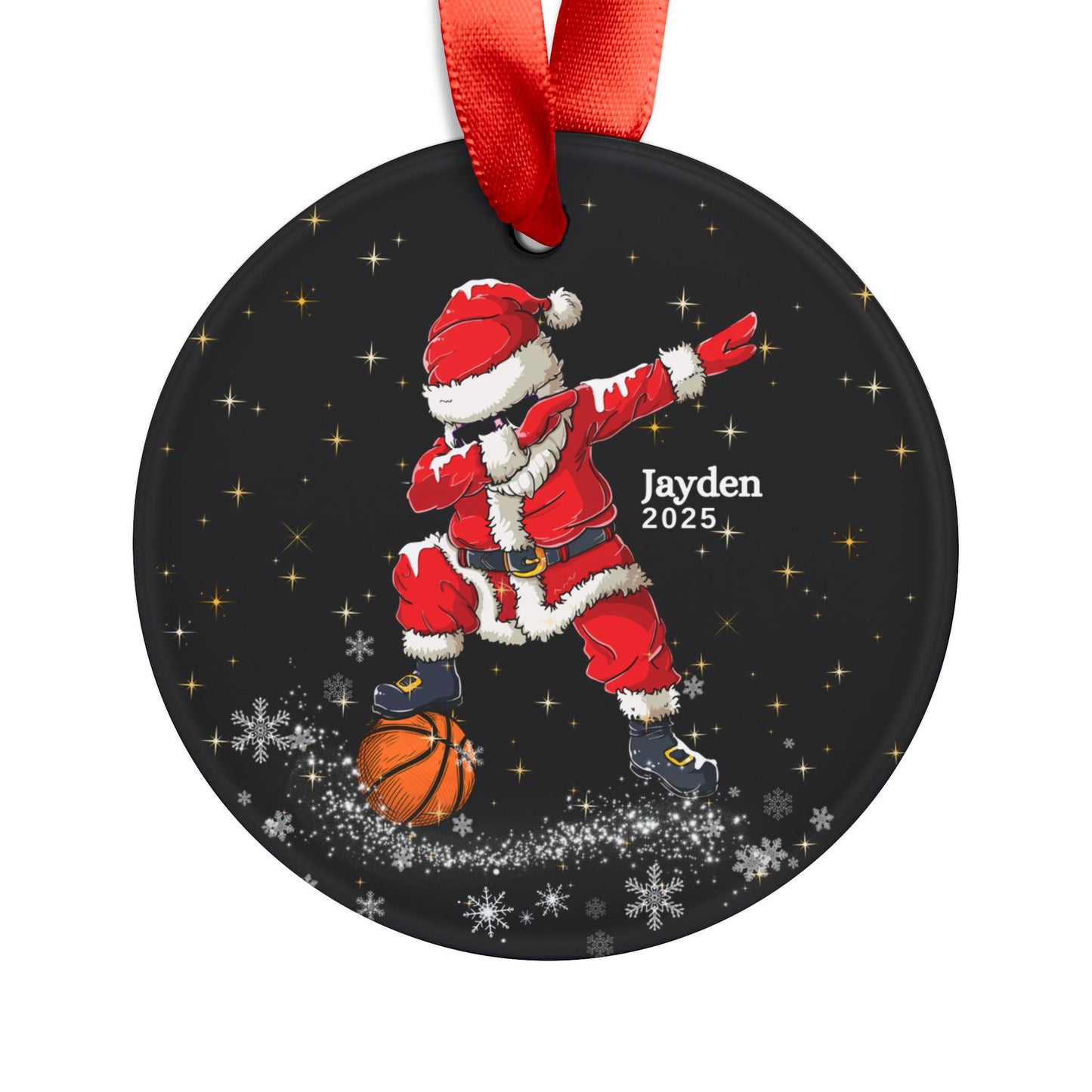 Personalized Basketball Ornament