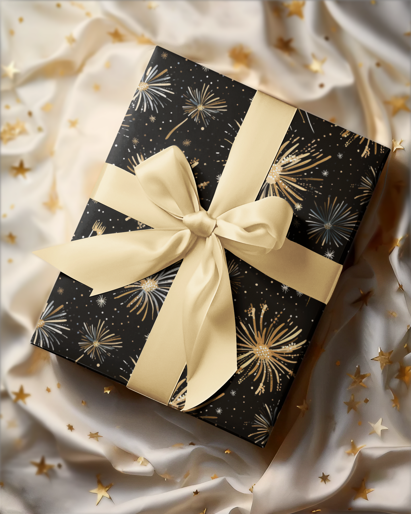 New Year Wrapping Paper