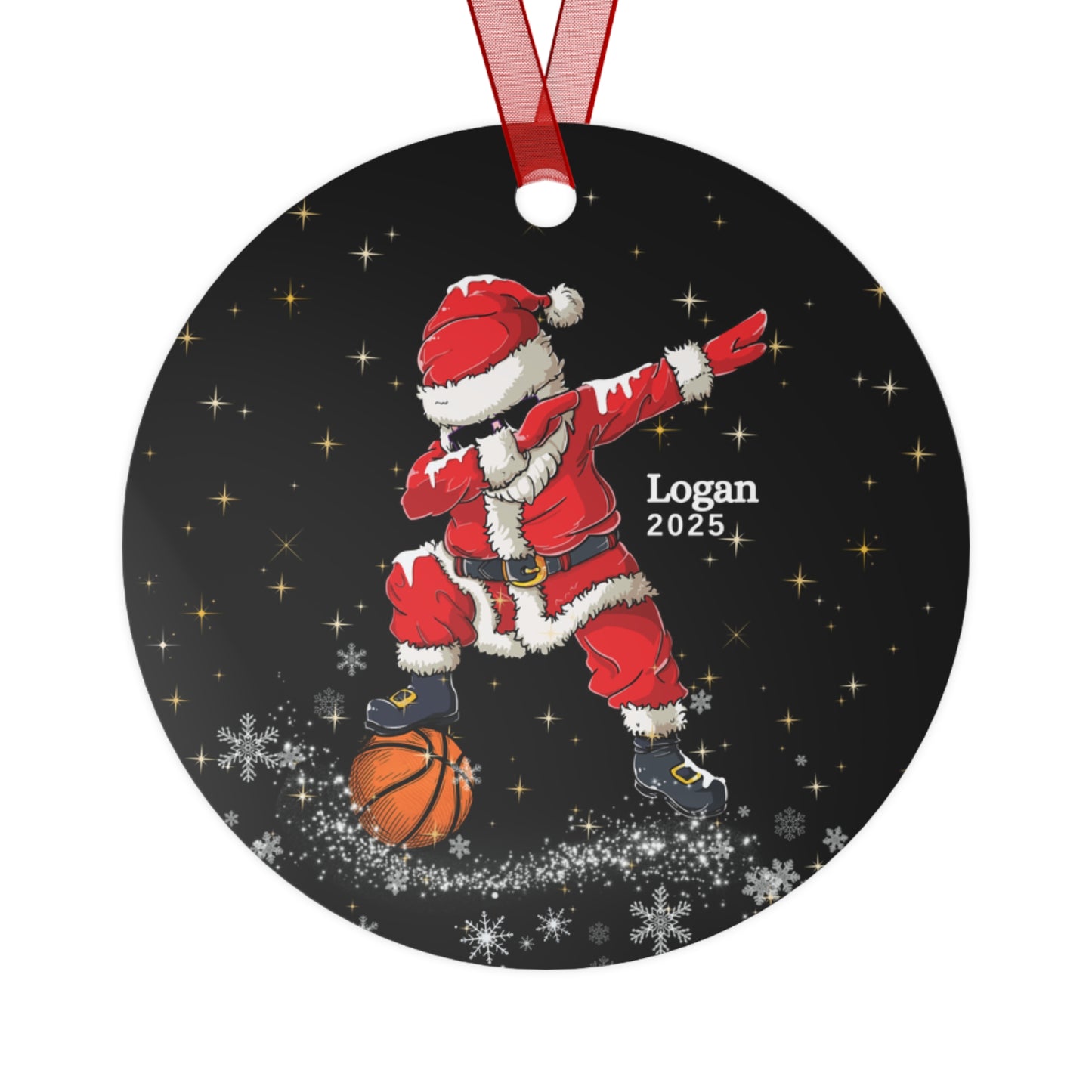Personalized Basketball Ornament