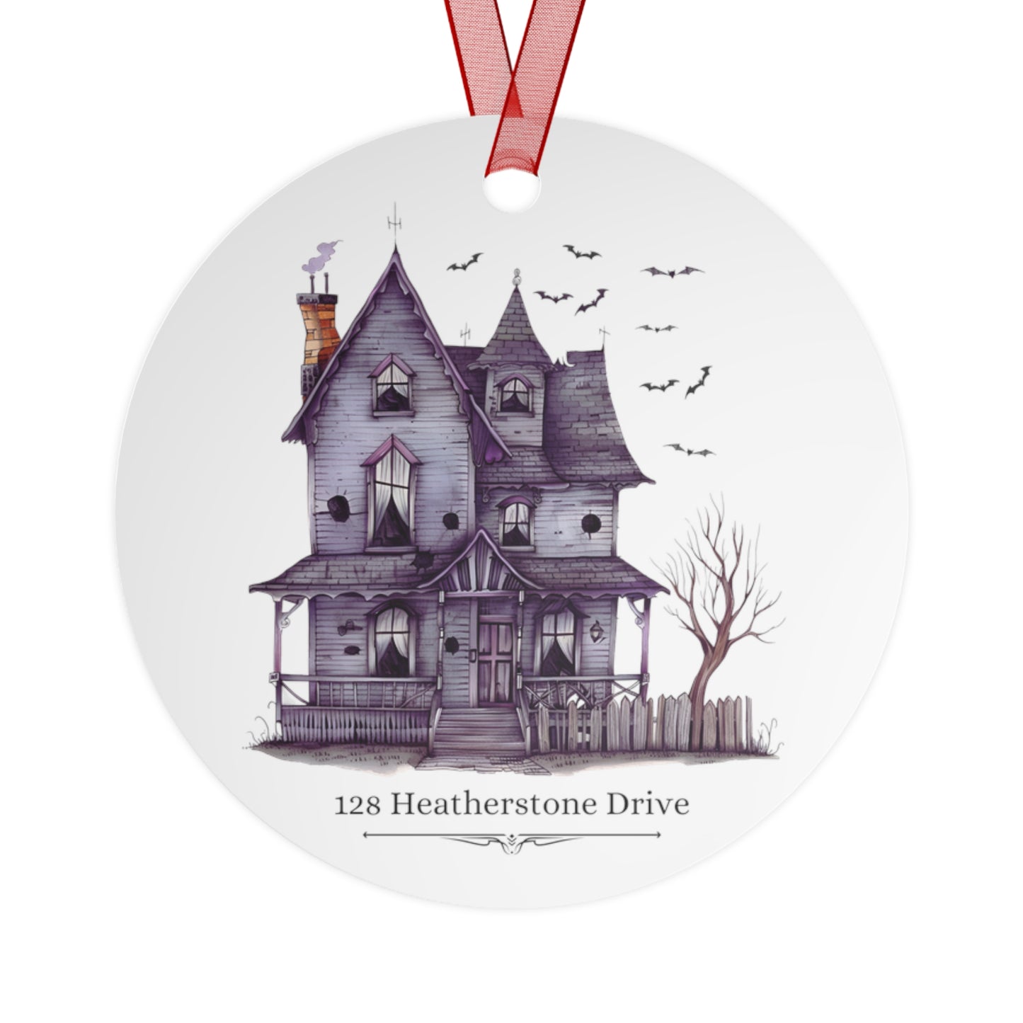 Personalized First Halloween In New Home Ornament