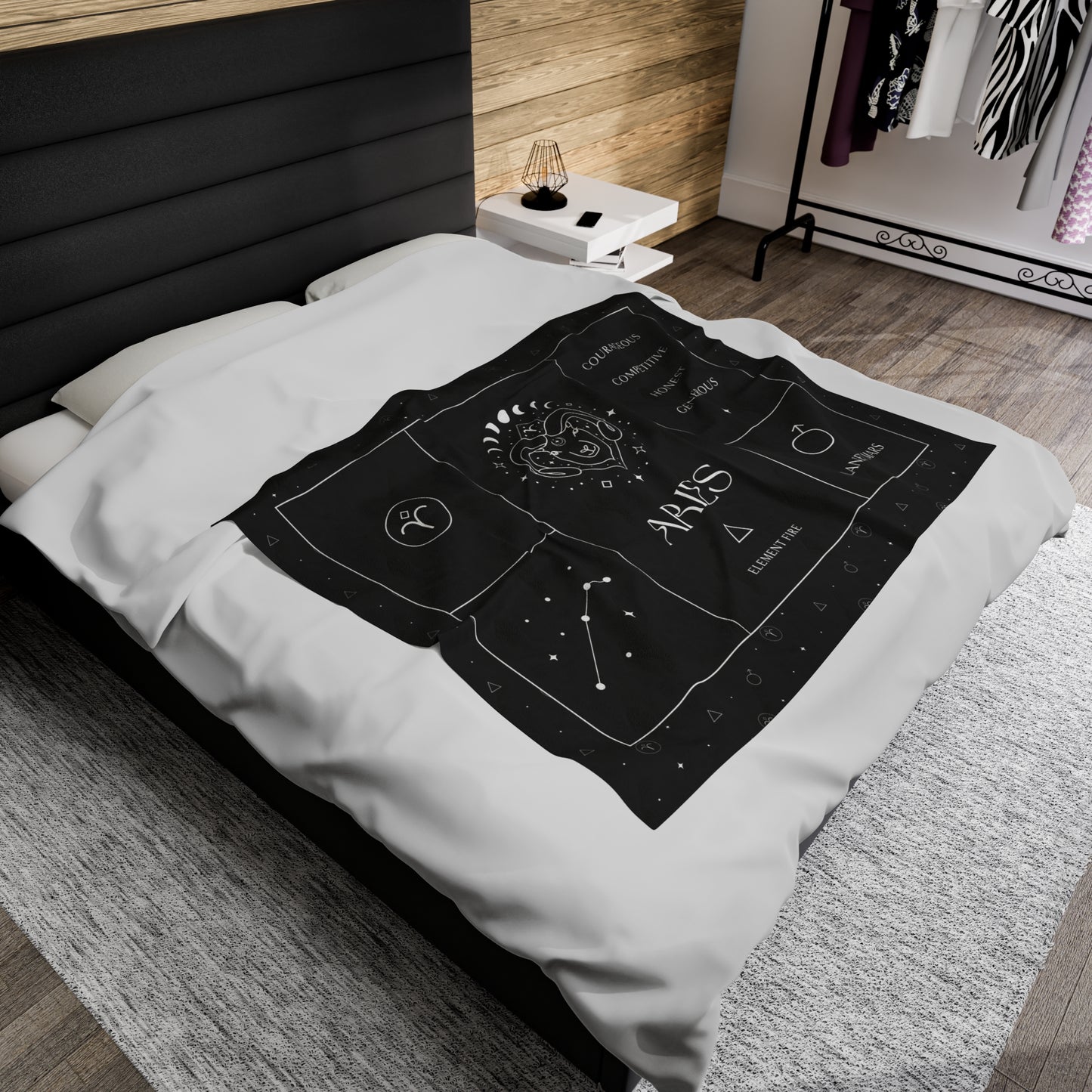 Aries Zodiac Blanket