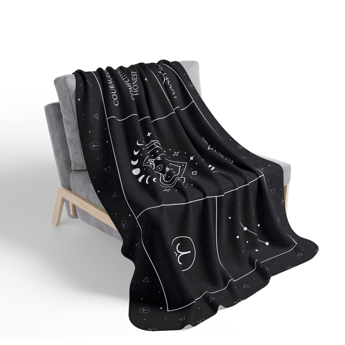 Aries Zodiac Blanket