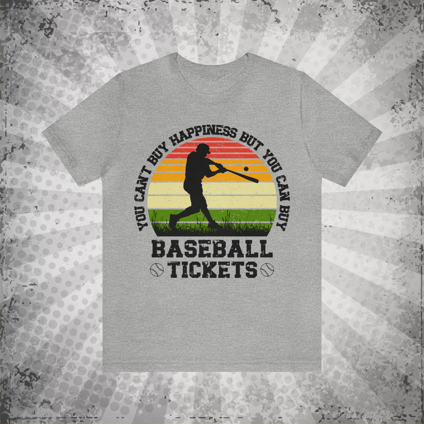 Baseball Graphic Tee Shirt