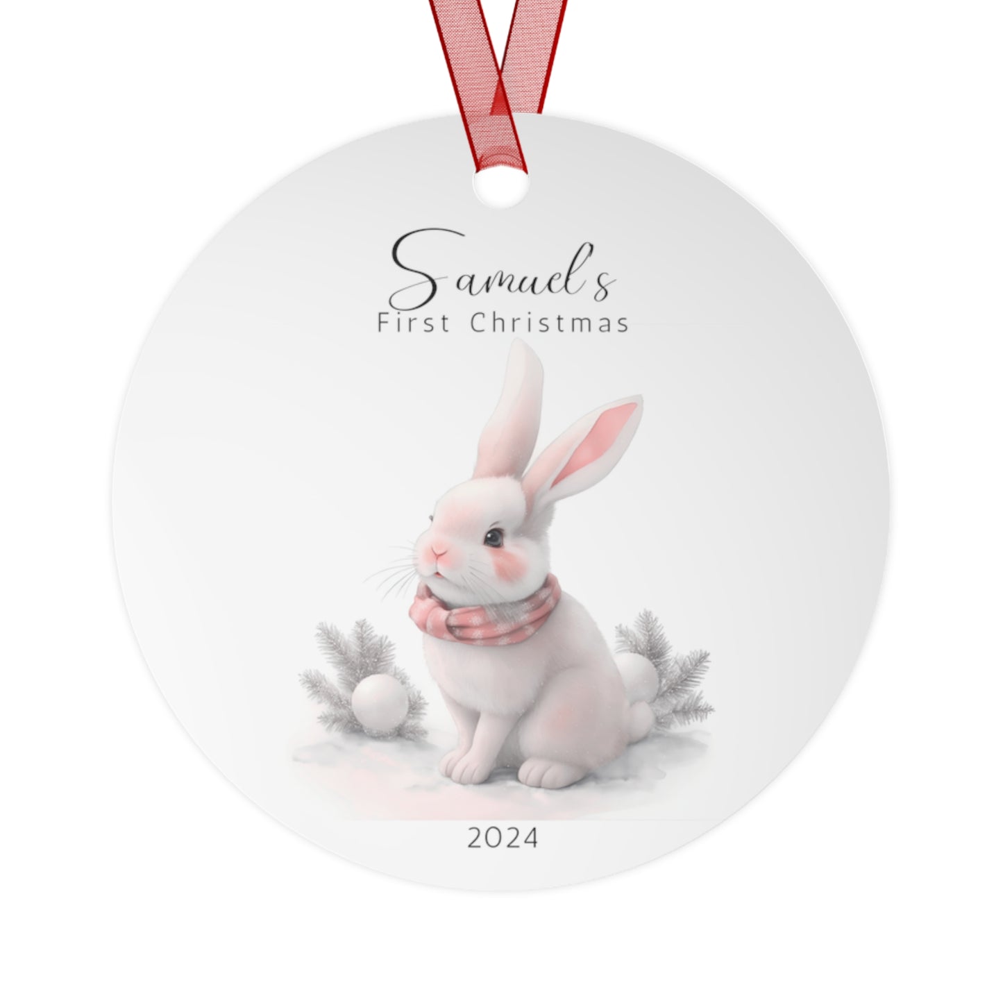 Personalized Baby First Christmas Ornament