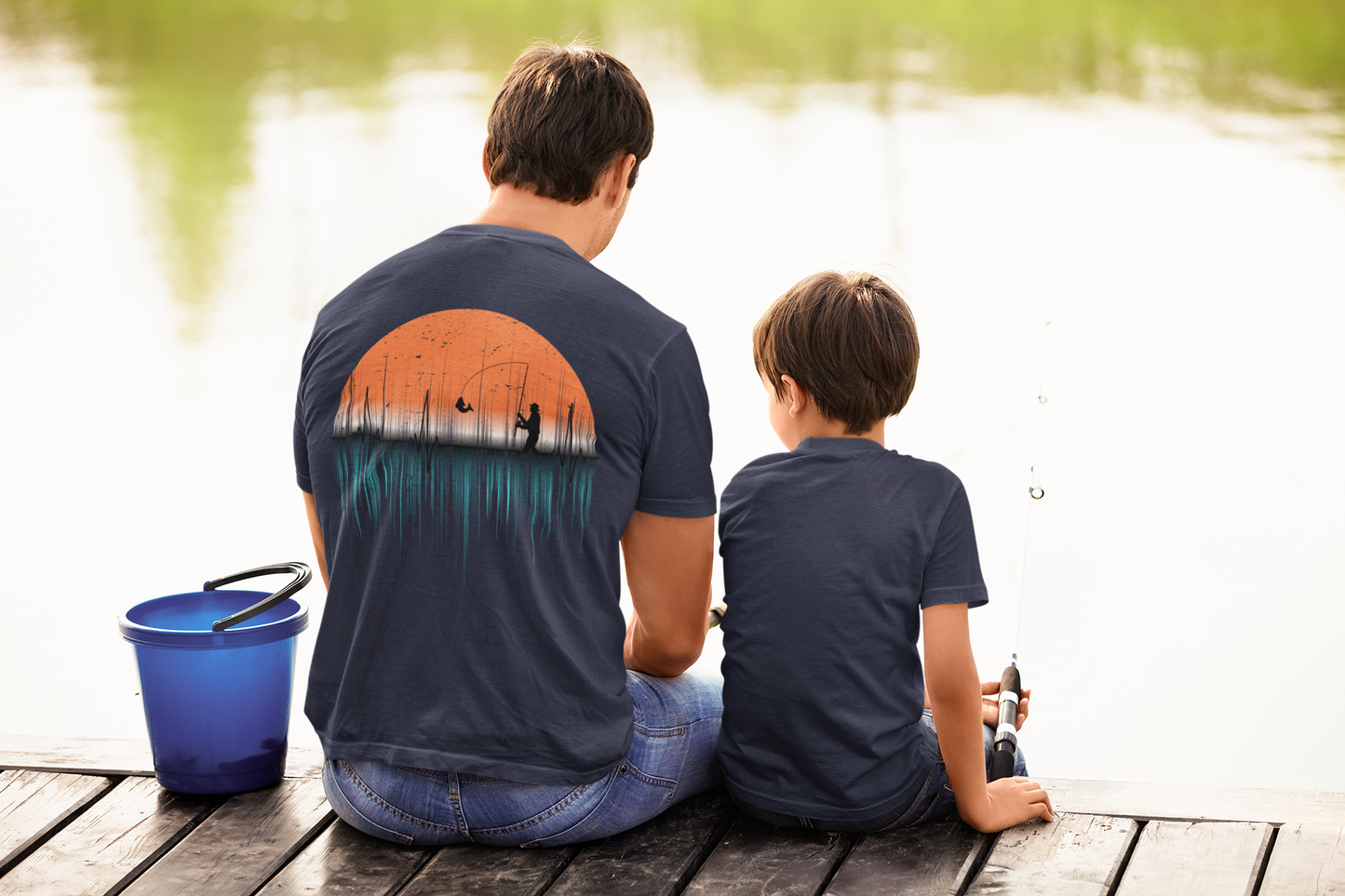 Mens Fishing Shirt, Gift For Fisherman Retro Sunset Shirt Bass Fishing Shirt Lake Shirt Mens Fly Fishing Shirt Grandpa Fishing Shirt