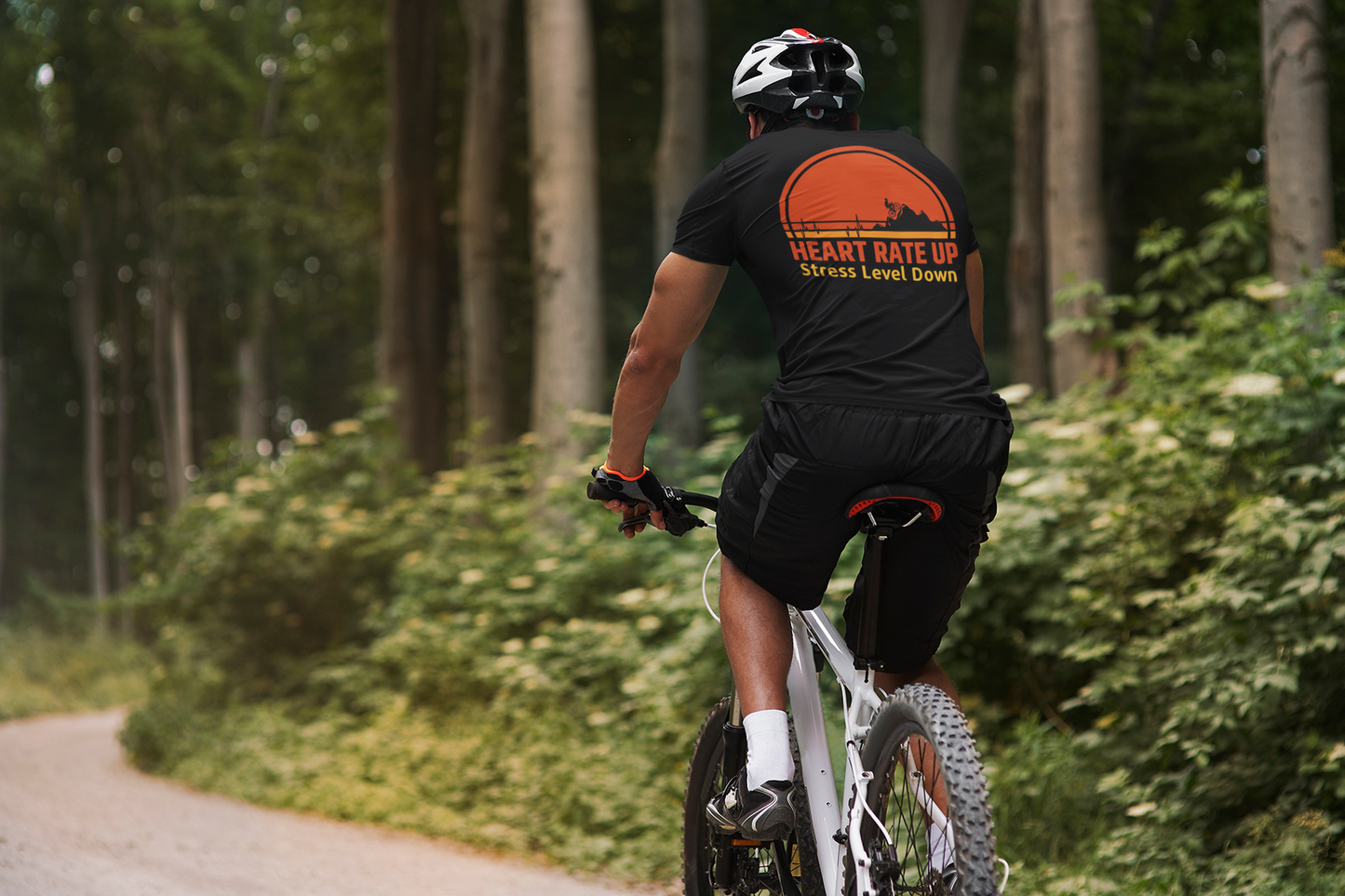 Mountain Bike Graphic Tee Shirt