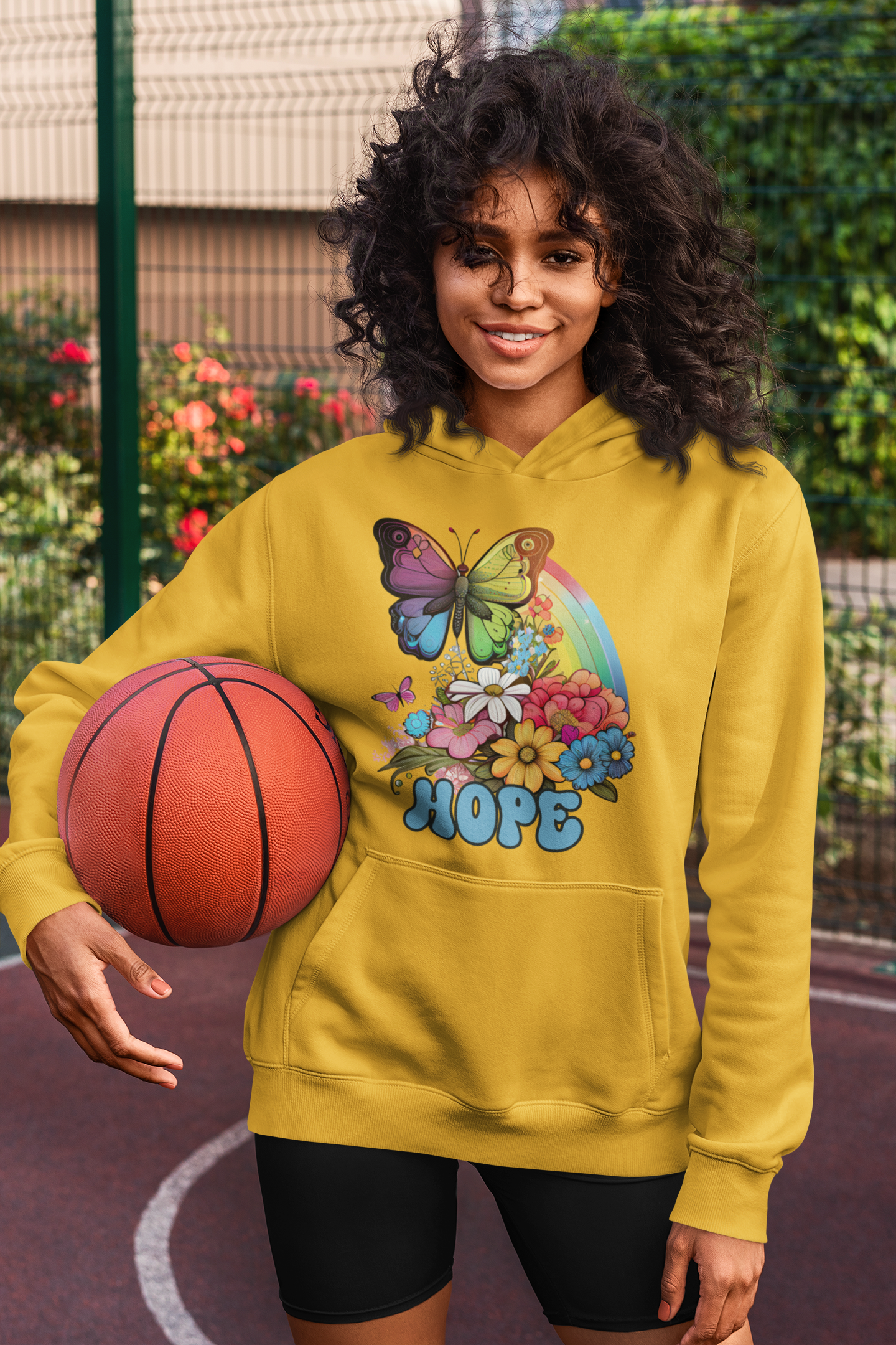 Retro Butterfly Sweatshirt Gift For Her Butterfly Hoodie Gift For Daughter Colorful Butterfly Hope Women Rainbow Sweatshirt Gift For Friend