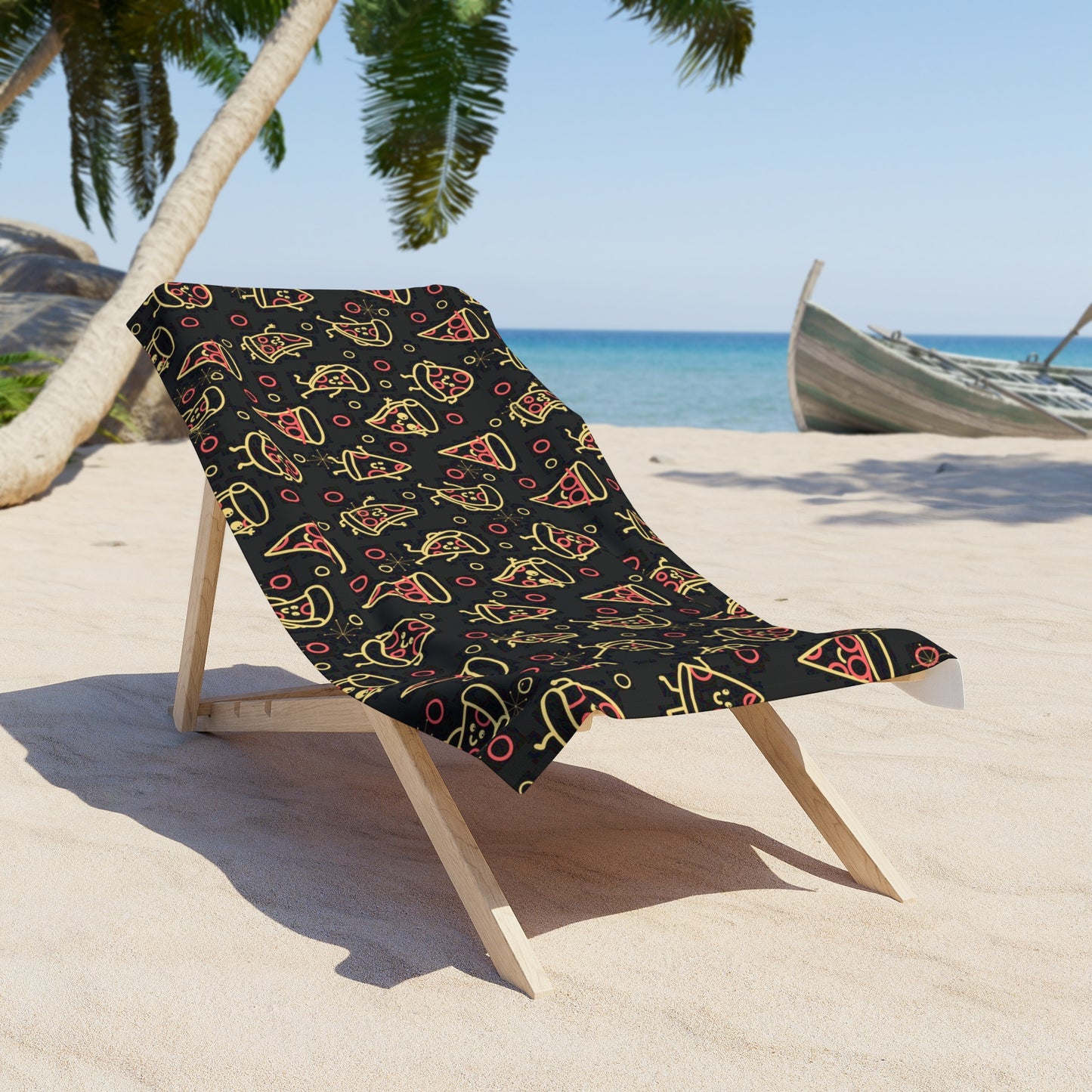 Pizza Beach Towel Fun Foodie Gift
