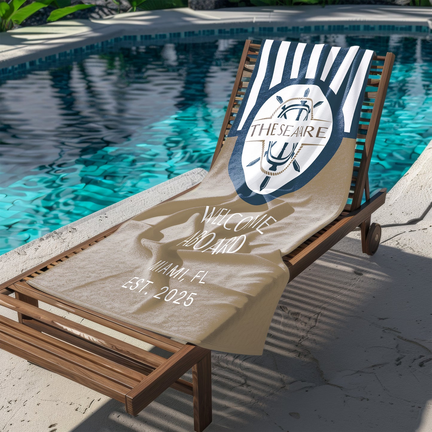 Personalized Boat Towel