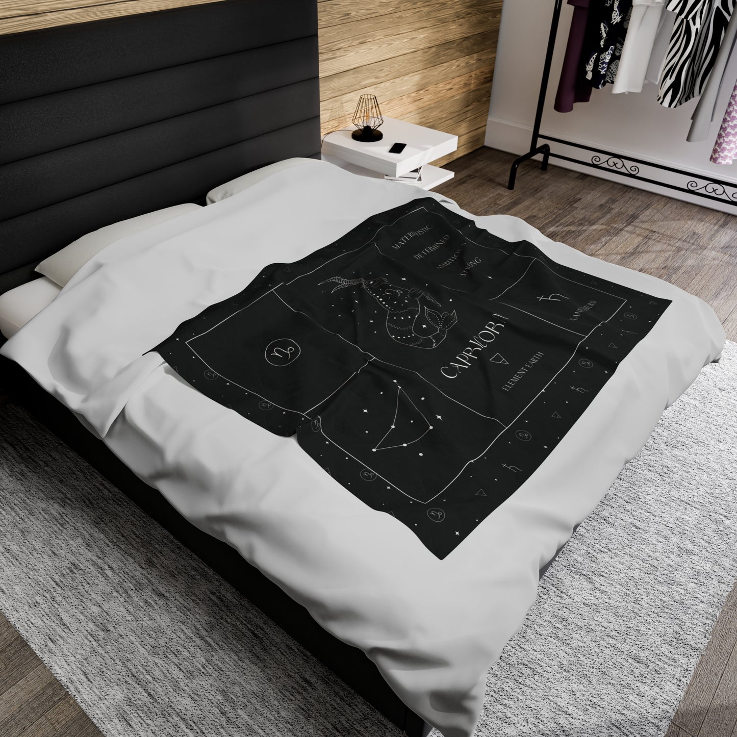 Capricorn Zodiac Blanket