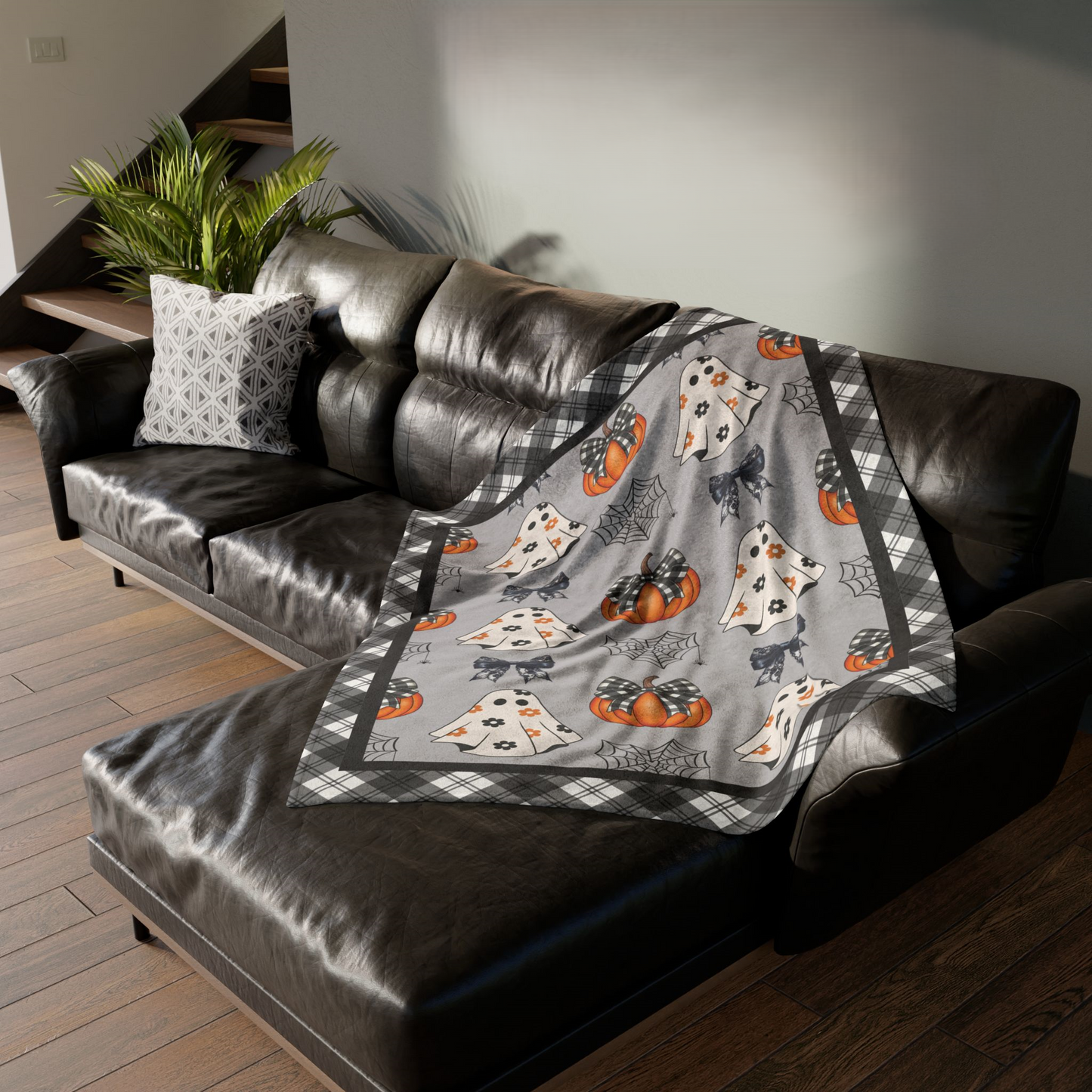 Halloween Ghost Coquette Blanket Sofa Throw Blanket Halloween Gift