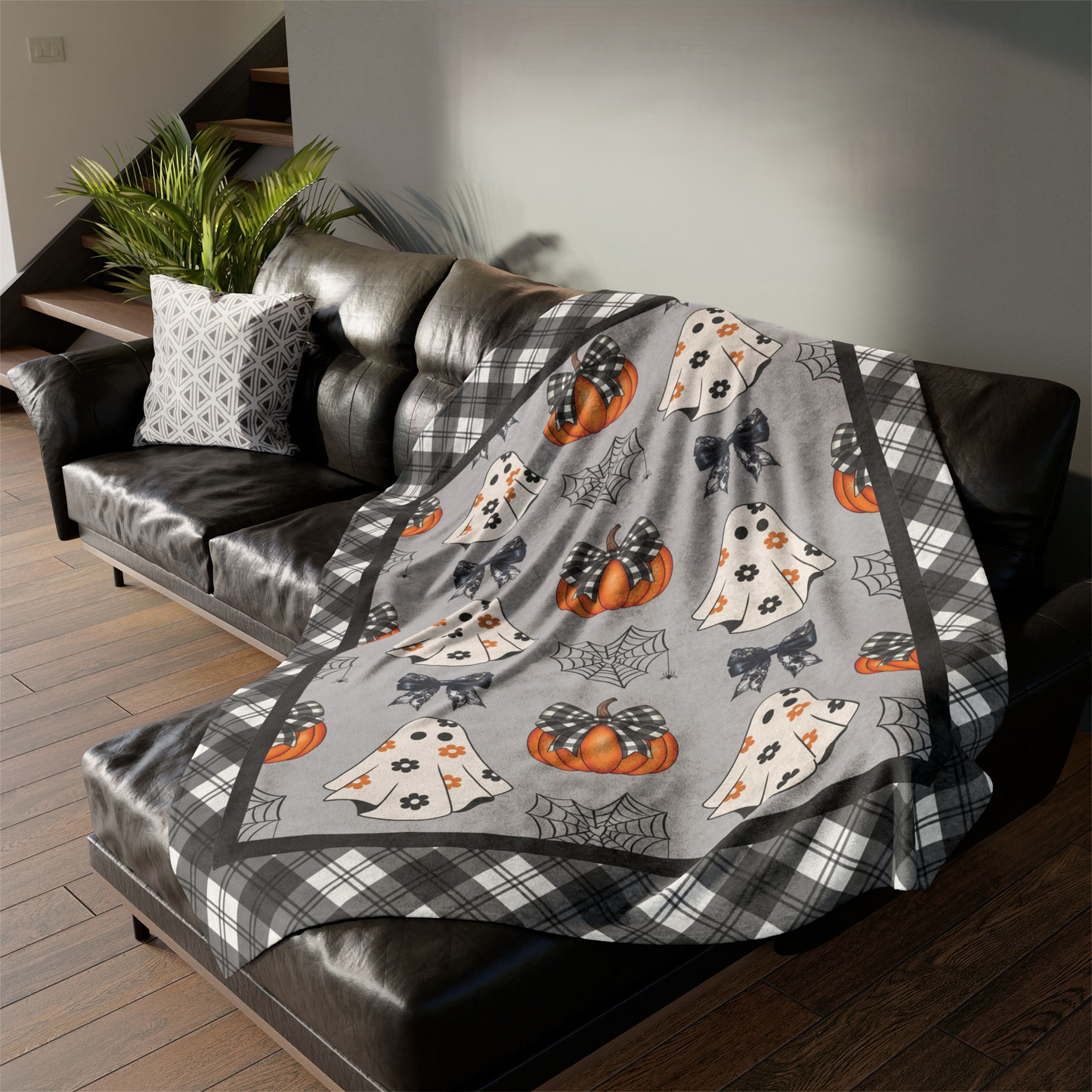 Halloween Ghost Coquette Blanket Sofa Throw Blanket Halloween Gift