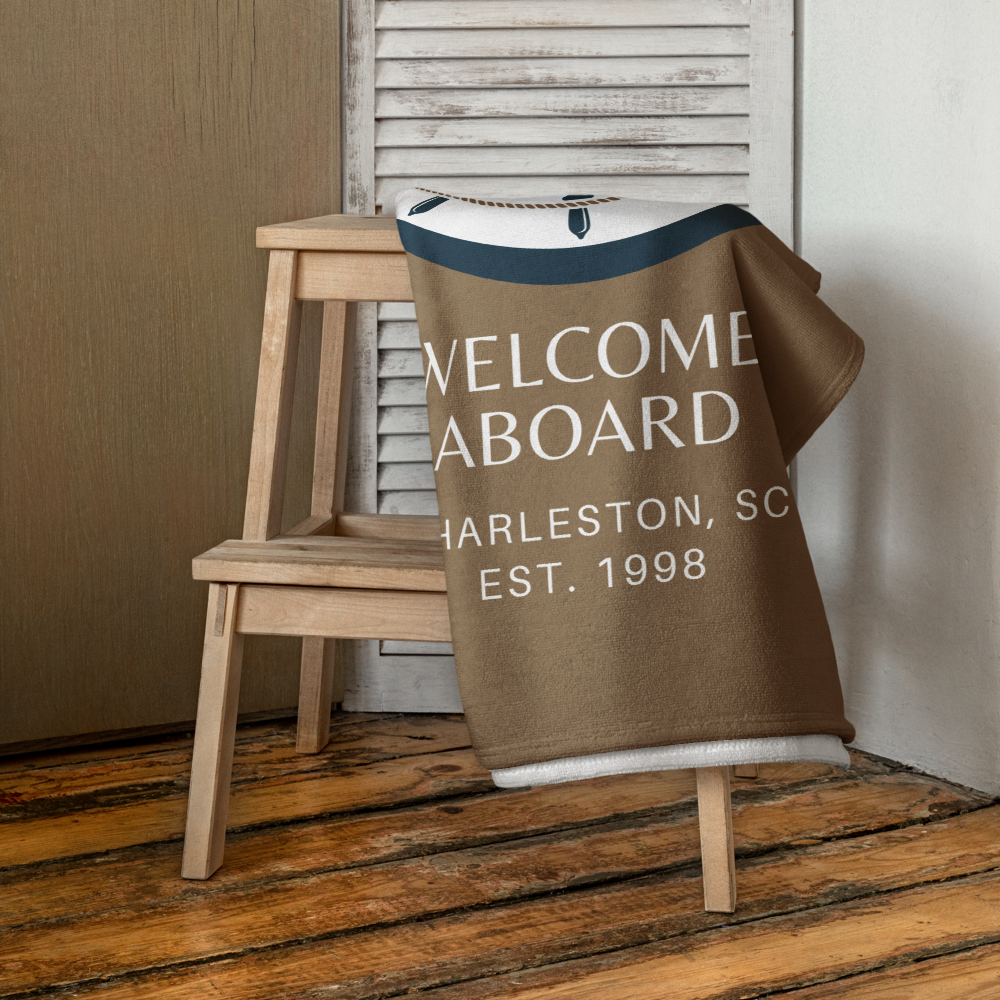 Personalized Boat Towel