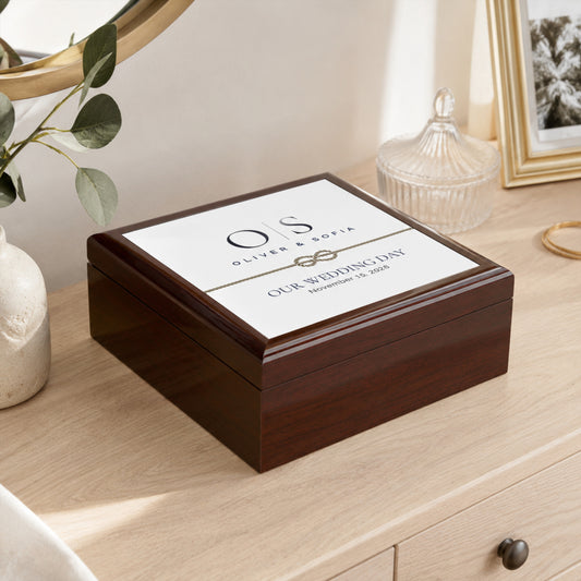 Personalized Wedding Keepsake Box