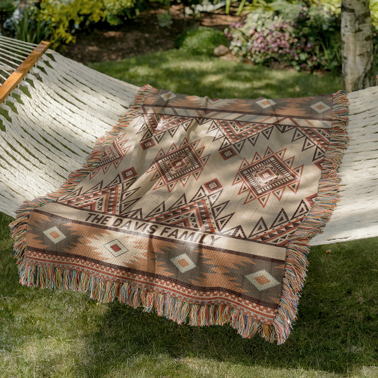Custom Woven Southwestern Blanket