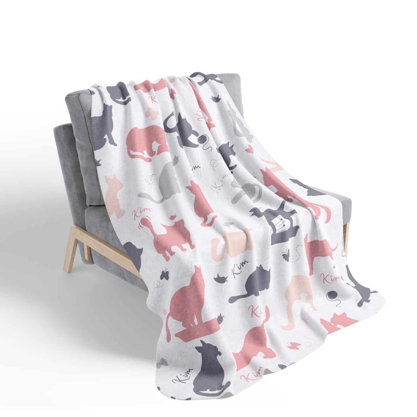 Custom Cat Blanket Gifts For Cat Lovers