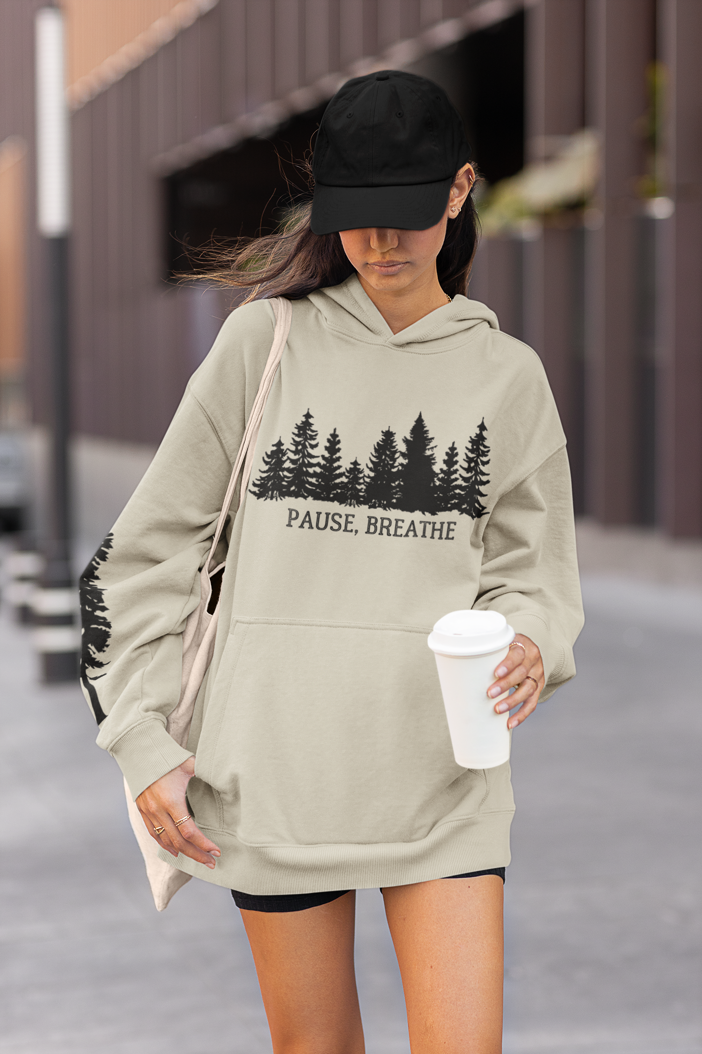 Forest Sweatshirt Nature Lover Gift Hooded Sweatshirt