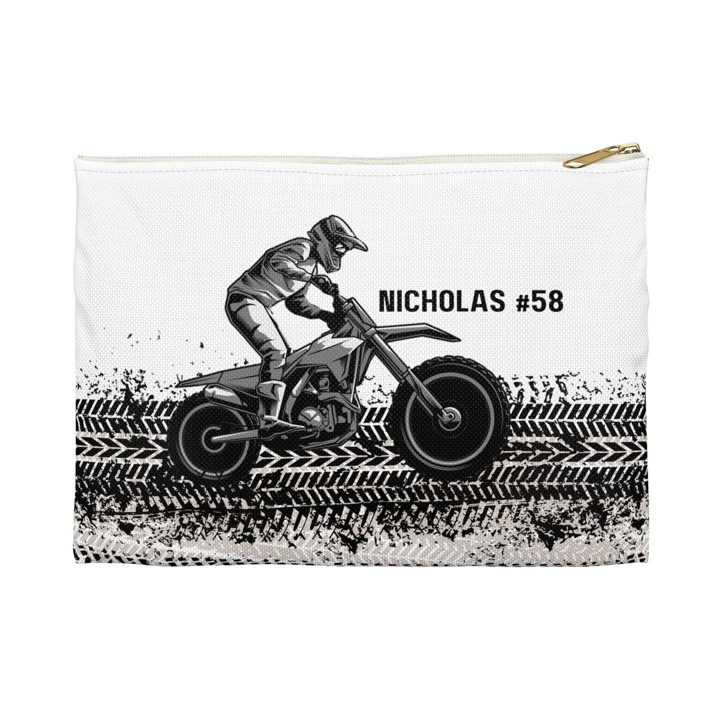 Custom Dirtbike Pencil Case