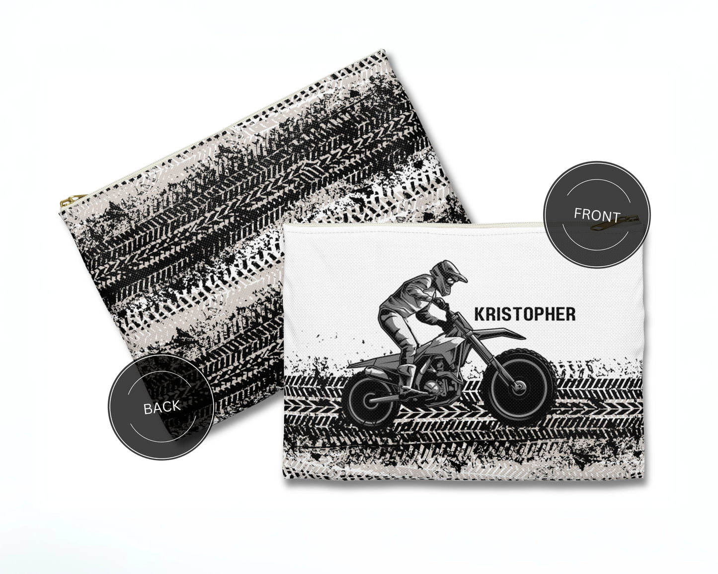Custom Dirtbike Pencil Case