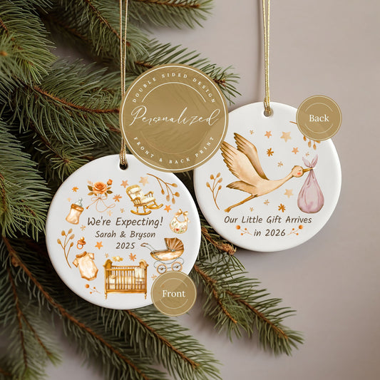 Expecting Parents Ornament Newly Pregnant Gift