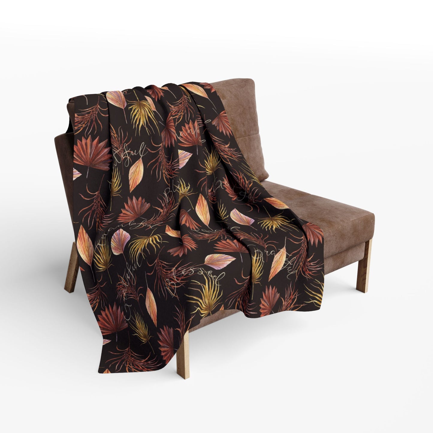 Autumn Throw Blanket Leaf Blanket Fall Decor