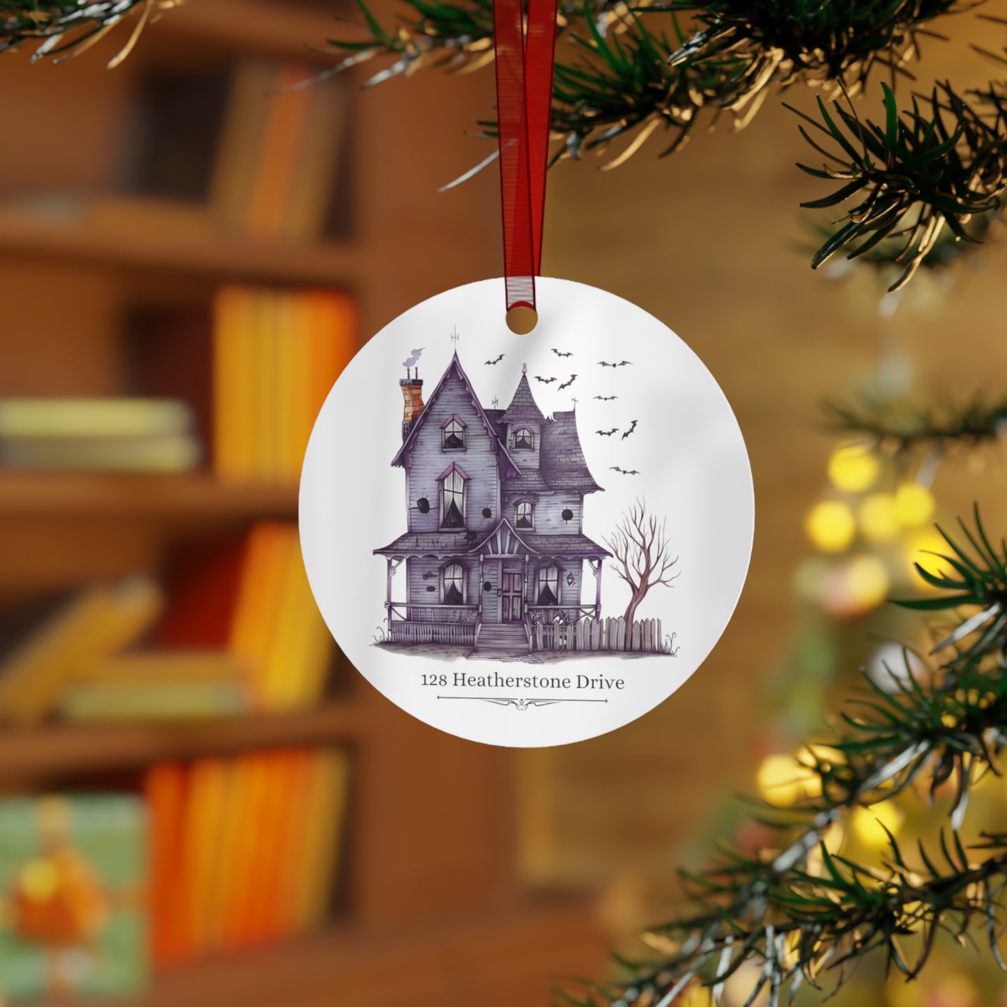 Personalized First Halloween In New Home Ornament