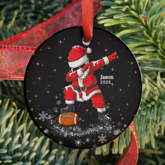 Personalized Football Ornament