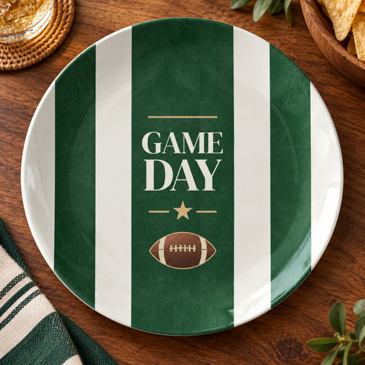 Game Day Football Plates